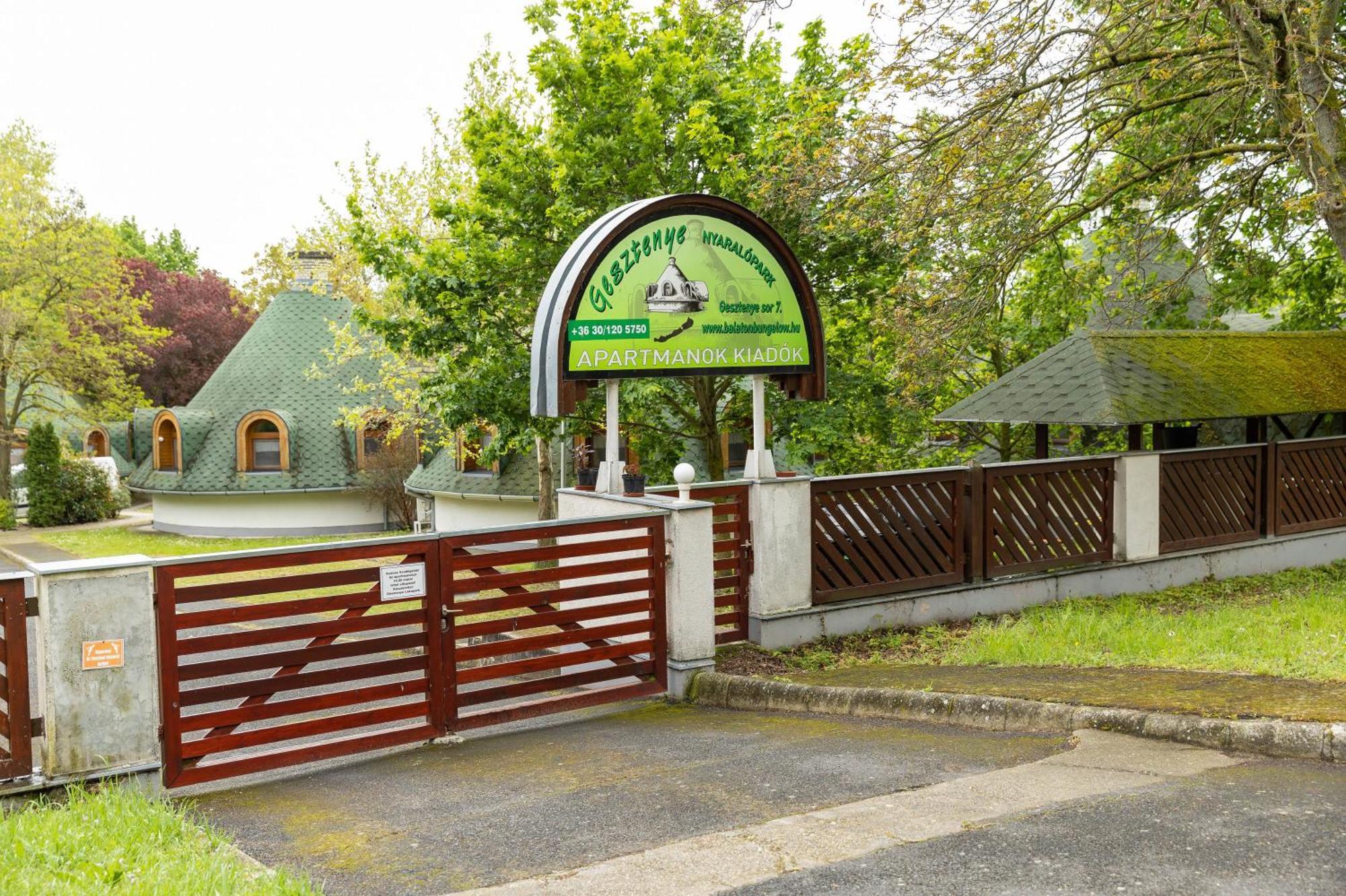 Gesztenye Nyaralopark 벌러토누드버리 외부 사진